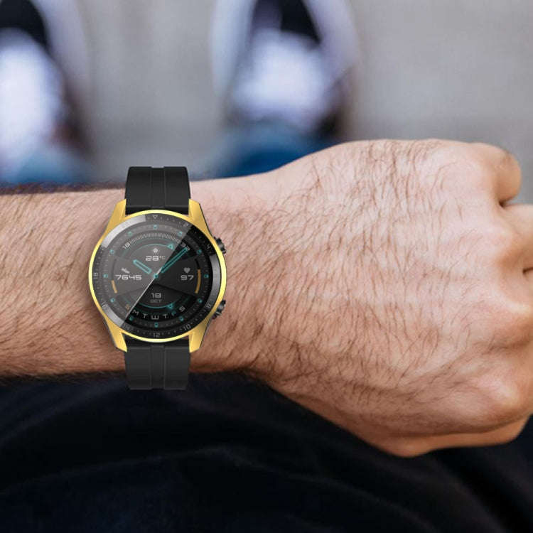 For Huawei Watch GT2 46mm TPU All Inclusive Watch Case(Golden)