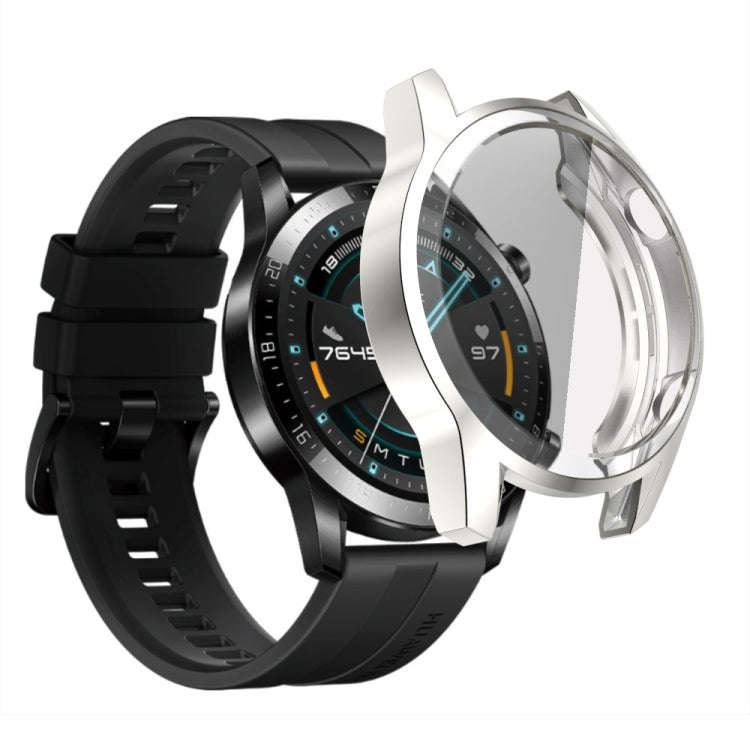 For Huawei Watch GT2 46mm TPU All Inclusive Watch Case(Silver)