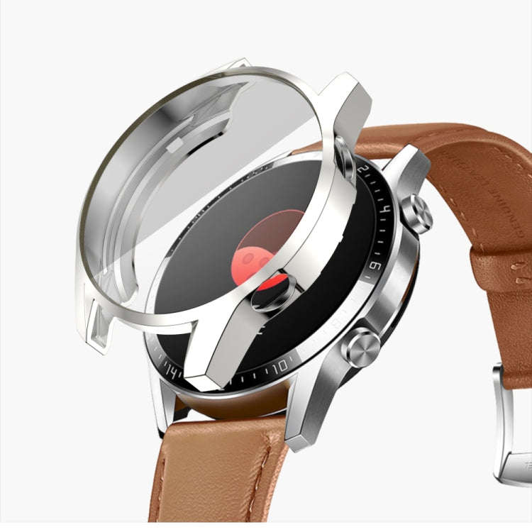 For Huawei Watch GT2 46mm TPU All Inclusive Watch Case(Silver)