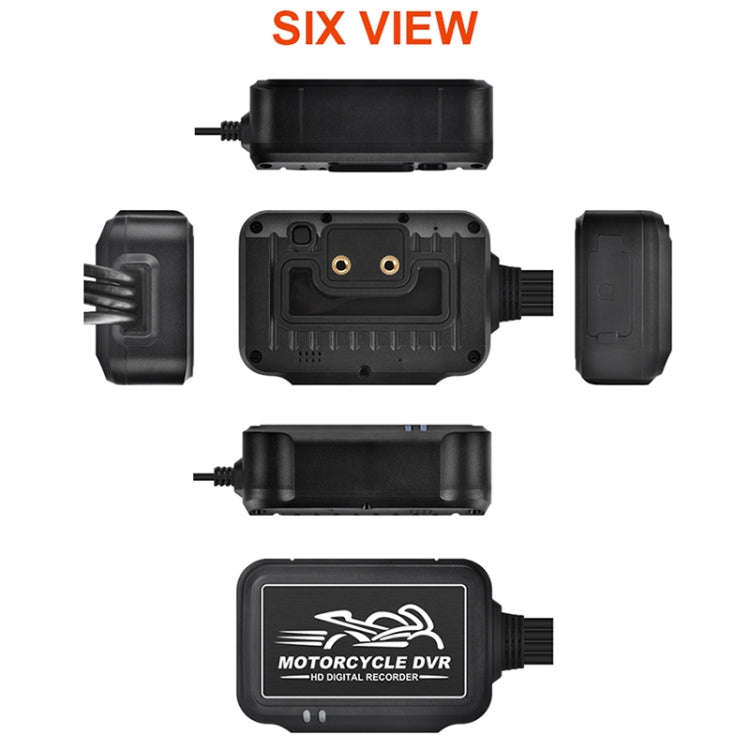 SE3 Dual AHD 1080P Waterproof HD Motorcycle DVR Without Screen, Support TF Card / Cycling Video /...