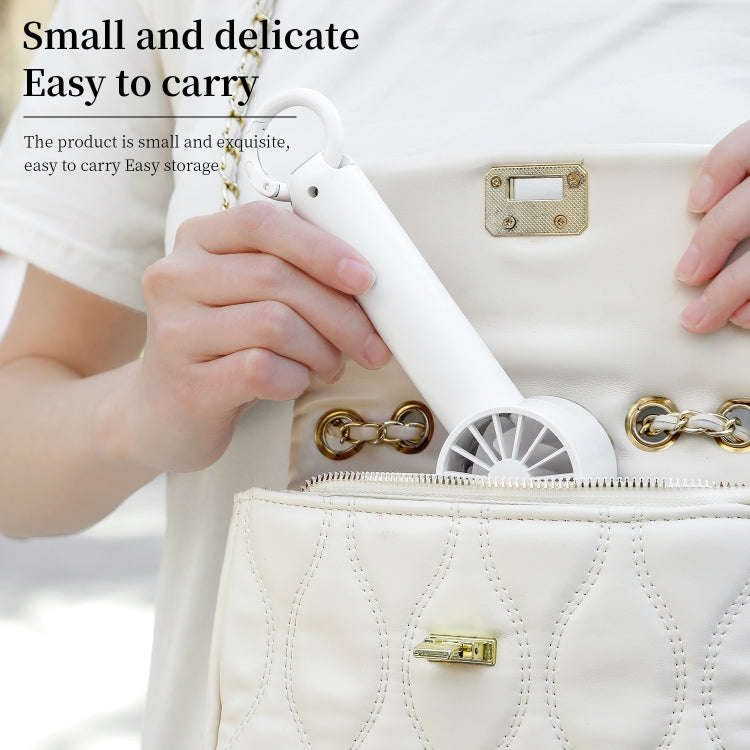 U16 Portable Handheld Cooling Electric Fan(White)