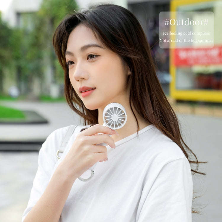 U16 Portable Handheld Cooling Electric Fan(White)