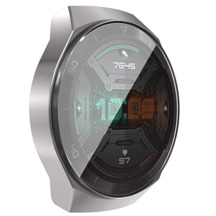 For Huawei GT2e TPU Electroplated All Inclusive Watch Case(Silver)