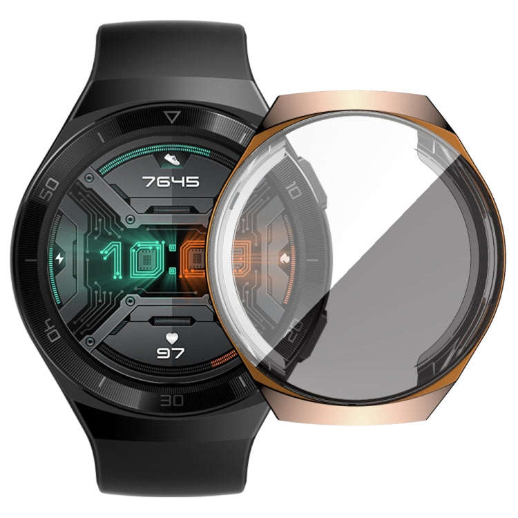 For Huawei GT2e TPU Electroplated All Inclusive Watch Case(Rose Gold)
