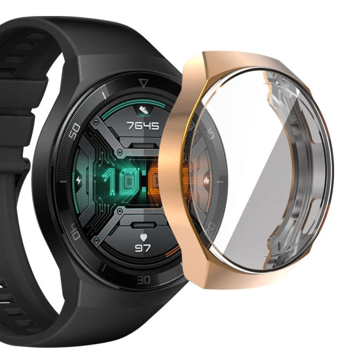 For Huawei GT2e TPU Electroplated All Inclusive Watch Case(Rose Gold)