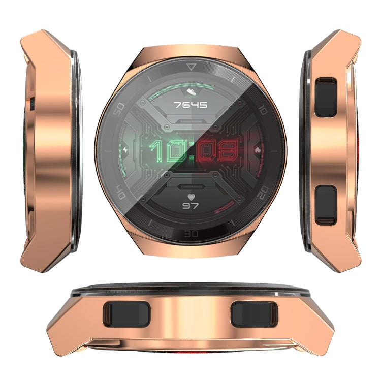For Huawei GT2e TPU Electroplated All Inclusive Watch Case(Rose Gold)