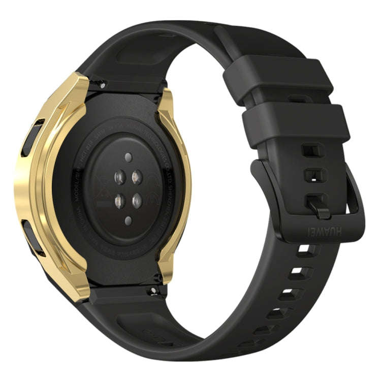 For Huawei GT2e TPU Electroplated All Inclusive Watch Case(Golden)