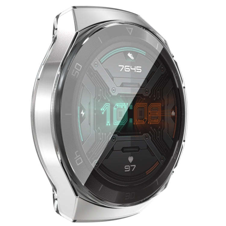 For Huawei GT2e TPU Electroplated All Inclusive Watch Case(Transparent)