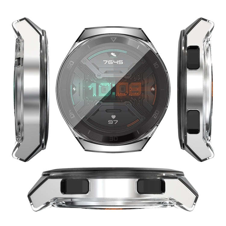 For Huawei GT2e TPU Electroplated All Inclusive Watch Case(Transparent)