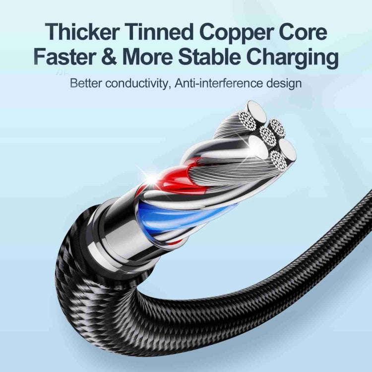 JOYROOM S-CC100A10 Extraordinary Series 100W USB-C / Type-C to USB-C / Type-C Fast Charging Data ...