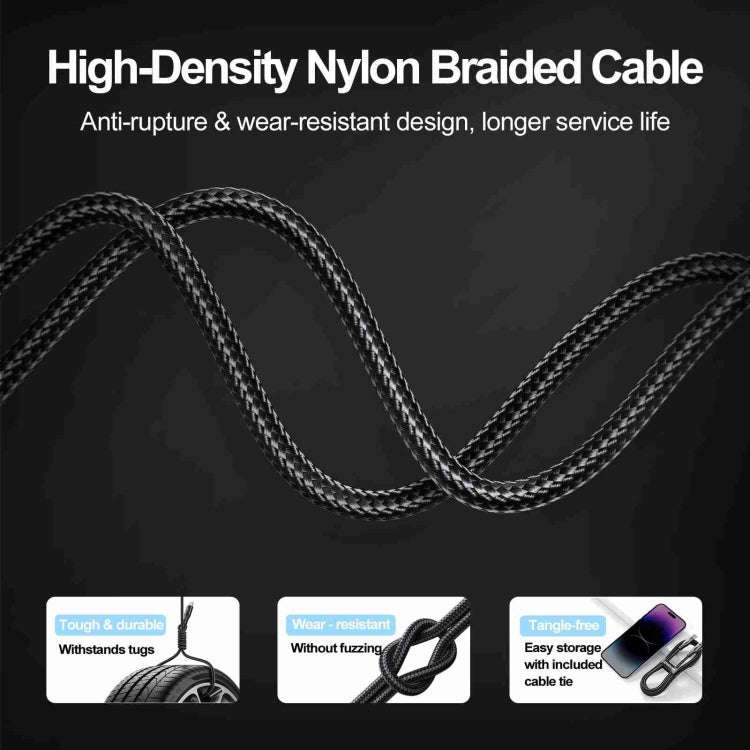 JOYROOM S-CC100A10 Extraordinary Series 100W USB-C / Type-C to USB-C / Type-C Fast Charging Data ...