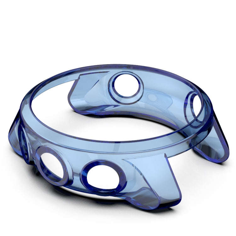 For Garmin Forerunner 245 TPU Translucent Watch Case(Blue)