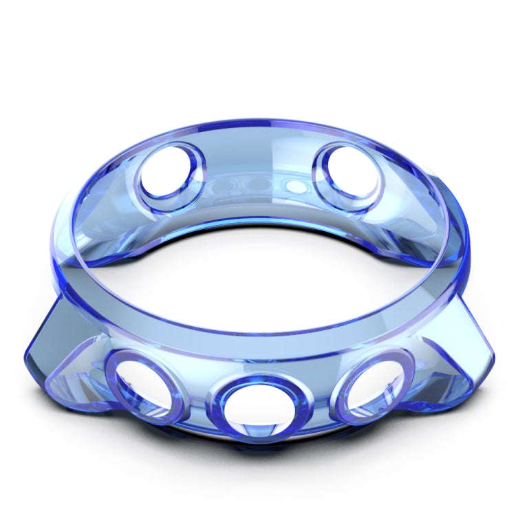 For Garmin Forerunner 245 TPU Translucent Watch Case(Blue)