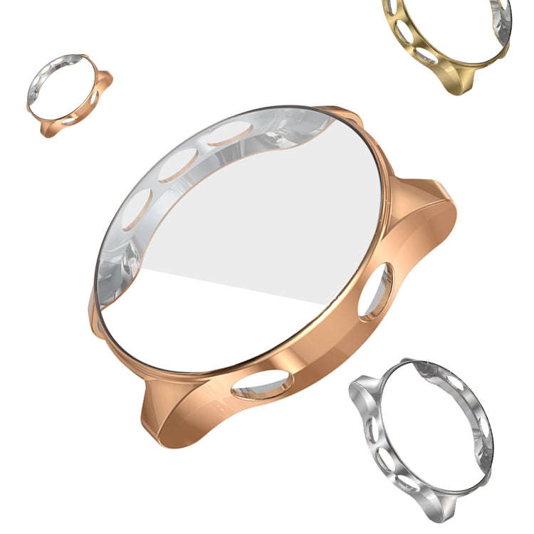 For Garmin Forerunner 935 TPU Electroplated Watch Case(Rose Gold)