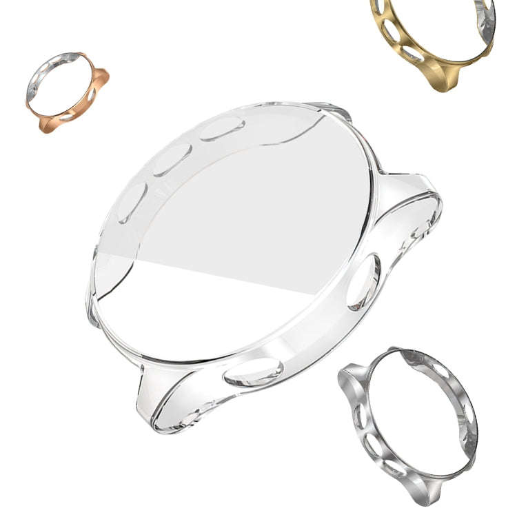 For Garmin Forerunner 935 TPU Electroplated Watch Case(Transparent)
