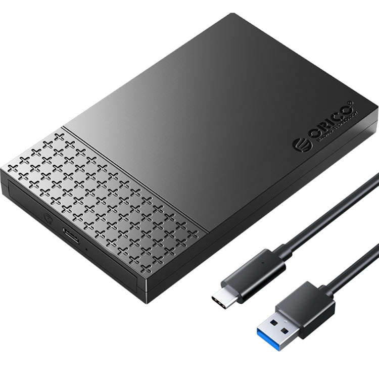 ORICO ORICO-2526C3-V1 2.5 inch USB 3.0 USB-A to Type-C Hard Drive Enclosure External Storage Case...