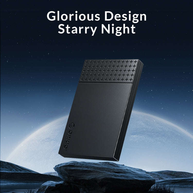 ORICO ORICO-2526C3-V1 2.5 inch USB 3.0 USB-A to Type-C Hard Drive Enclosure External Storage Case...