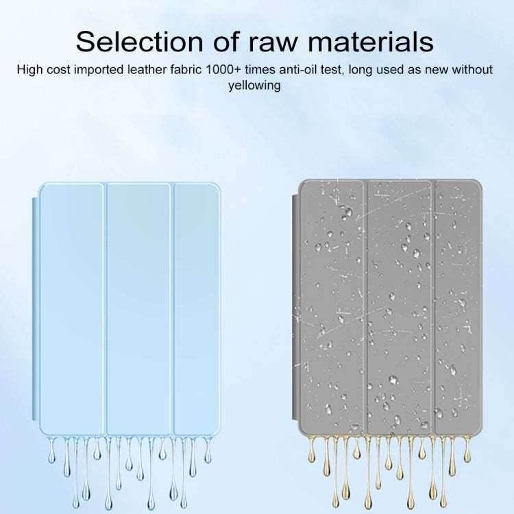 For Huawei MatePad 11 Detachable Rotating Leather Tablet Case(Blue)