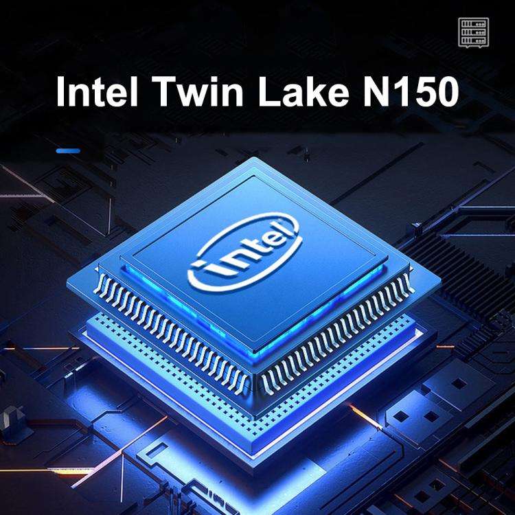 ZX03 Windows 11 Mini PC, Intel Twin Lake N150, Support Dual HDMI Output, Spec:16GB+512GB(US Plug)