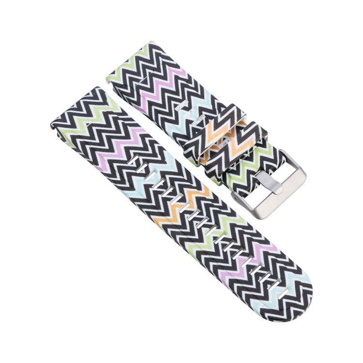 For Garmin Fenix 5X (26mm) / Fenix3 / Fenix3 HR Silicone Watch Band(Colorful)