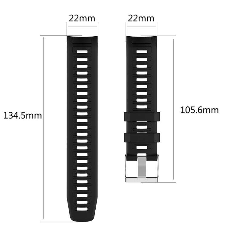 For Garmin Instinct Silicone Watch Band(Red)
