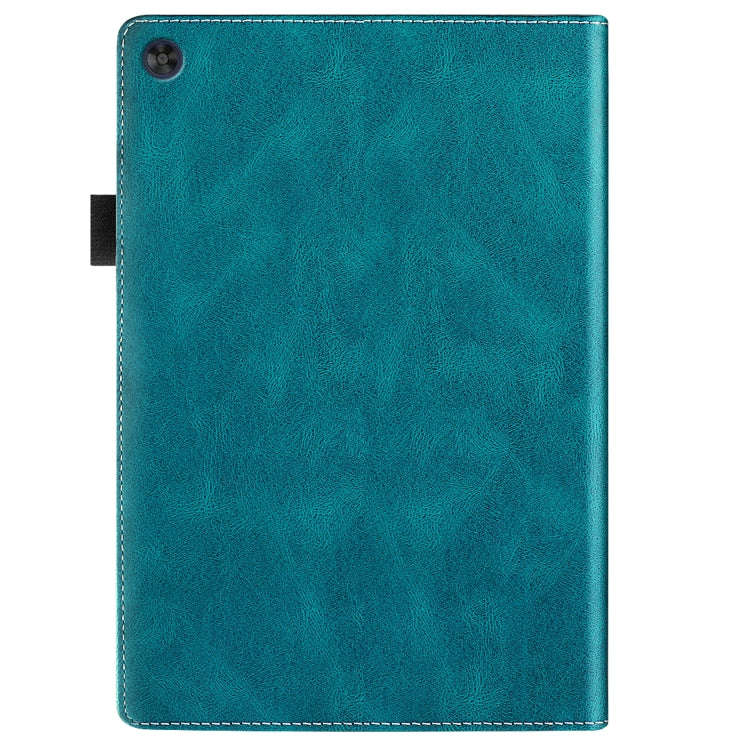 For Huawei MatePad SE Splicing Series Tablet Leather Case(Dark Green)