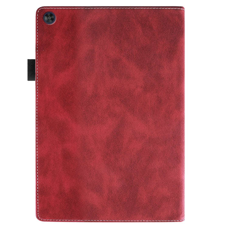 For Huawei MatePad SE Splicing Series Tablet Leather Case(Red)