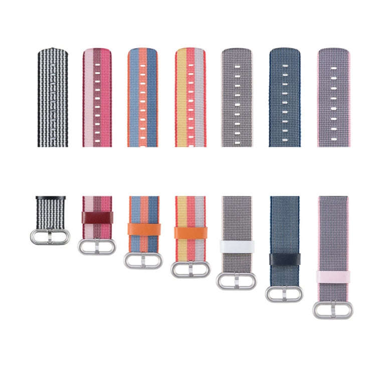 For Garmin Vivoactive 3 Nylon Watch Band with Buckle(Yellow)