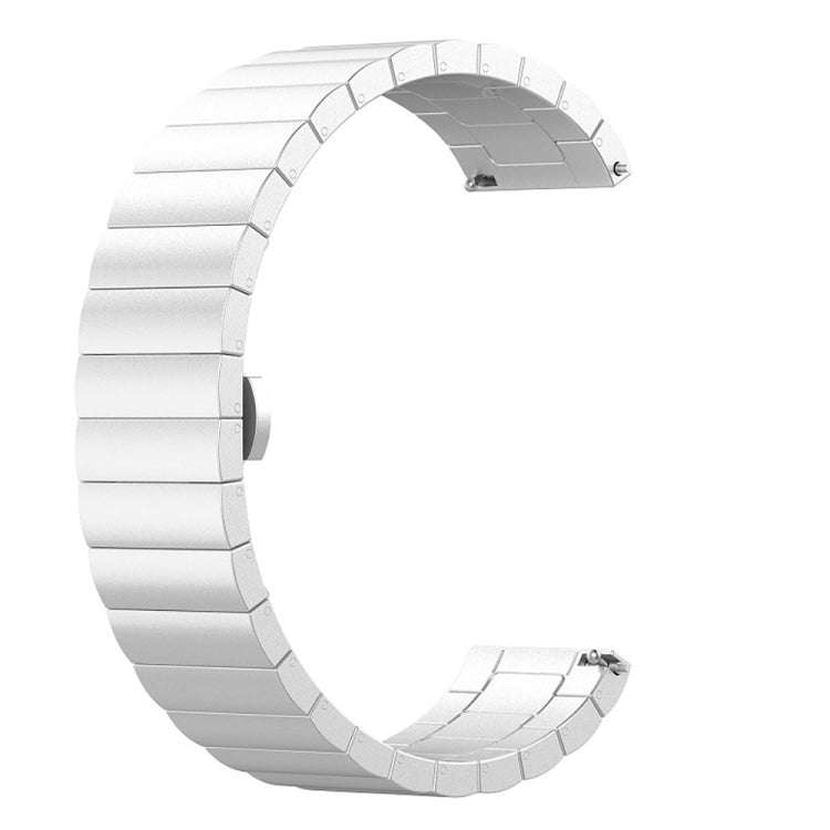 For Garmin Vivoactive 3 Metal Watch Band(Silver)