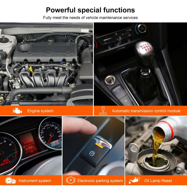 For BMW KONNWE KW480 2.8 inch Color Screen OBD2 Car Fault Detector