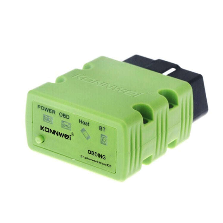 KONNWEI KW902 Bluetooth 5.0 OBD2 Car Fault Diagnostic Scan Tools Support IOS / Android(Green)