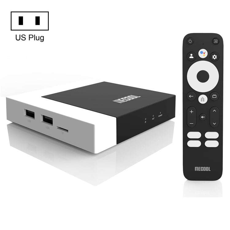 MECOOL KM7 Plus Android 11 Smart TV Set Top Box, Amlogic S905Y4 Quad Core, 2GB+16GB, Plug Type:US...