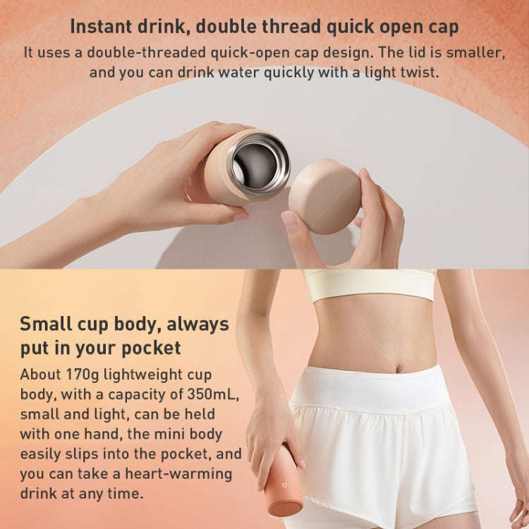 Original Xiaomi Mijia Thermos Cup Pocket Edition 350mL(Snow Sunset)