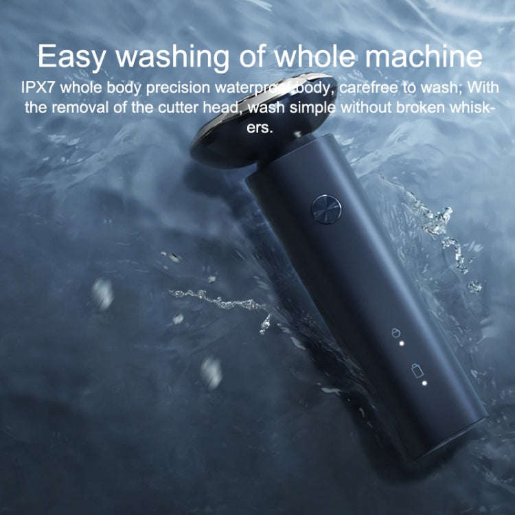 Original Xiaomi Mijia Electric Shaver S101 with 3 Cutter Head IPX7 Waterproof(Blue)