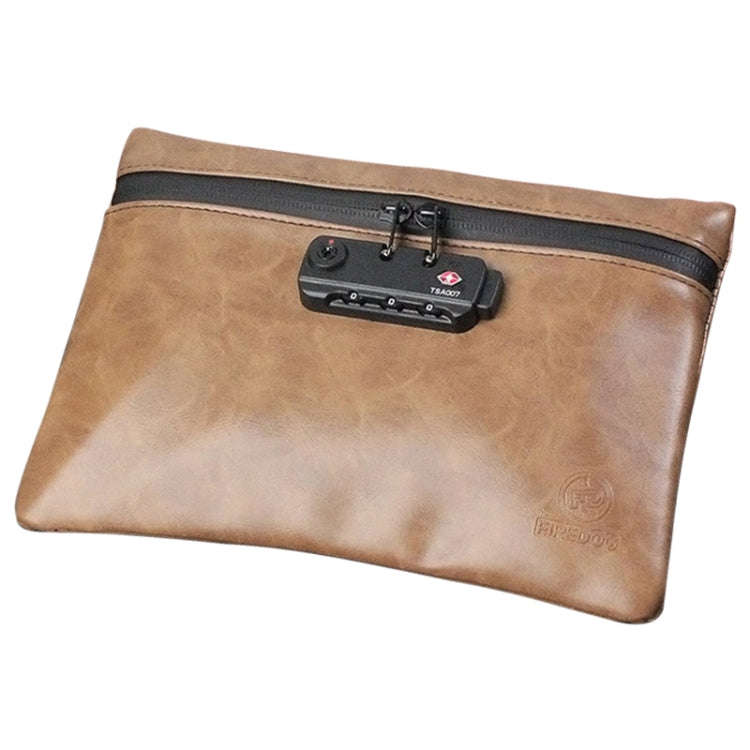 FIREDOG CL93 Portable Tobacco Deodorant Bag with Combination Lock(Khaki)