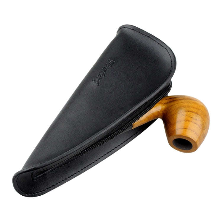 FIREDOG CL53 Portable Leather Smoking Set Smoking Bag(Black)