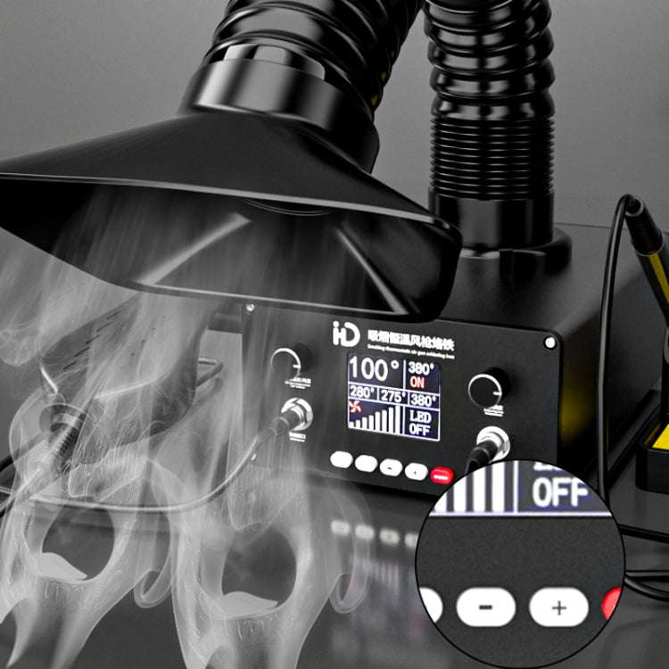 D301 Multifunctional Intelligent Smoking Constant Temperature Soldering Disassembly Rework Statio...