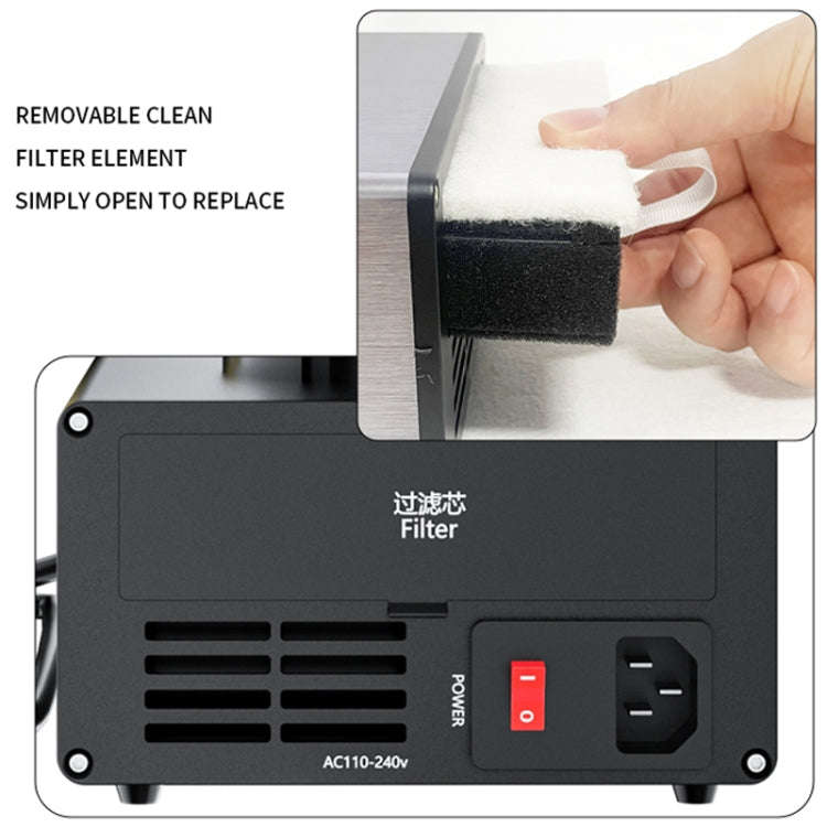 D301 Multifunctional Intelligent Smoking Constant Temperature Soldering Disassembly Rework Statio...