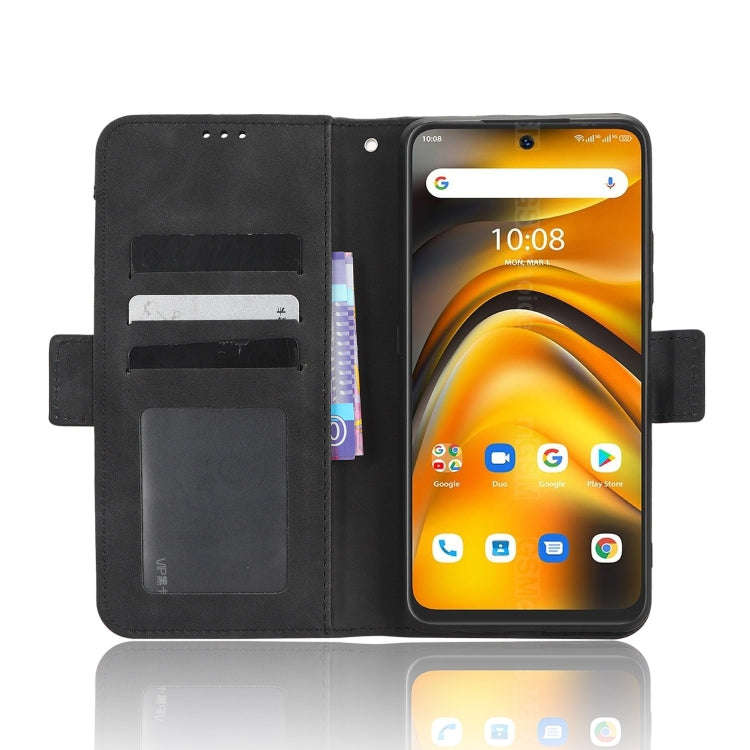 For Umidigi A13 Pro 5G Skin Feel Calf Texture Card Slots Leather Phone Case(Black)