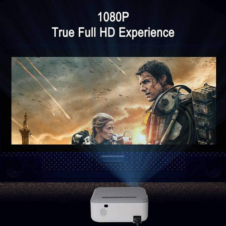MECOOL KP1 1920x1080P 700ANSI Lumens Portable Mini LCD Smart Projector(UK Plug)