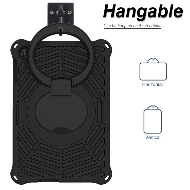 For Huawei MatePad T 10s Spider King Silicone Protective Tablet Case(Black)