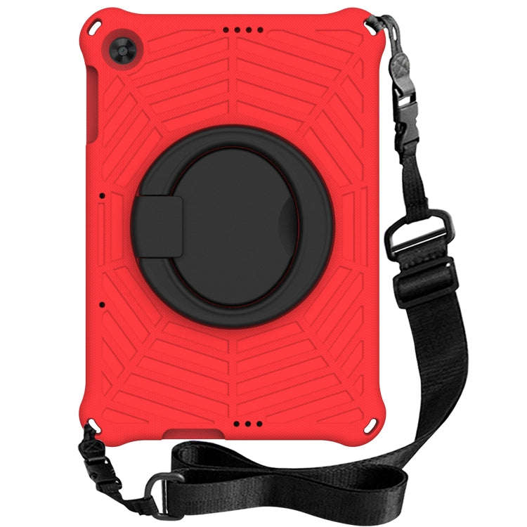 For Huawei MatePad T 10s Spider King Silicone Protective Tablet Case(Red)