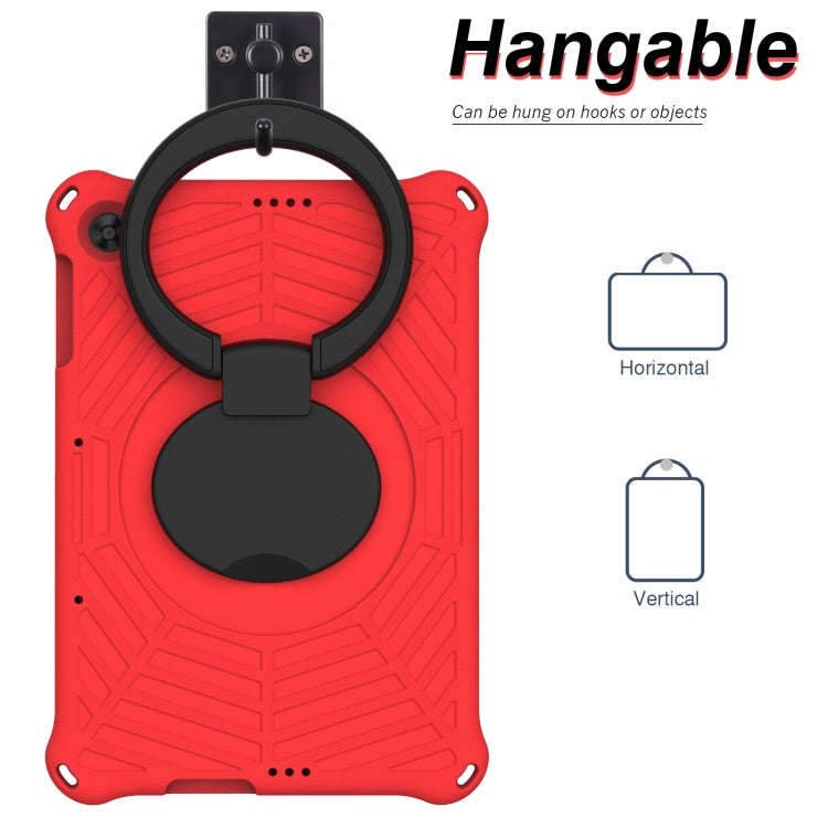 For Huawei MatePad T 10s Spider King Silicone Protective Tablet Case(Red)