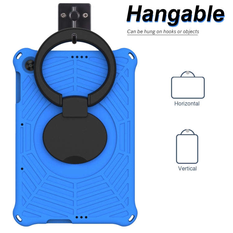 For Huawei MatePad T 10s Spider King Silicone Protective Tablet Case(Blue)