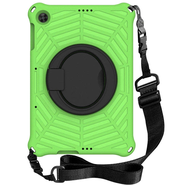 For Huawei MatePad T 10s Spider King Silicone Protective Tablet Case(Green)