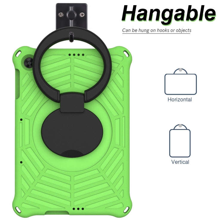 For Huawei MatePad T 10s Spider King Silicone Protective Tablet Case(Green)