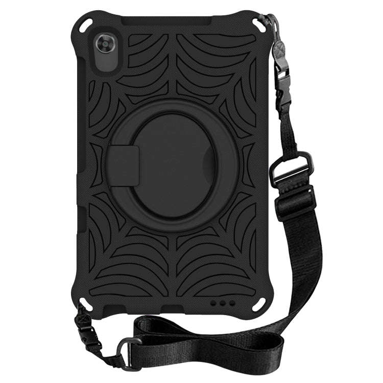 For Huawei MatePad T8 Spider King Silicone Protective Tablet Case(Black)