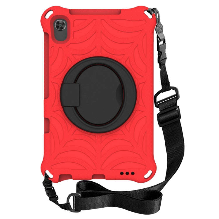For Huawei MatePad T8 Spider King Silicone Protective Tablet Case(Red)