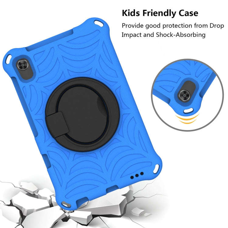 For Huawei MatePad T8 Spider King Silicone Protective Tablet Case(Blue)