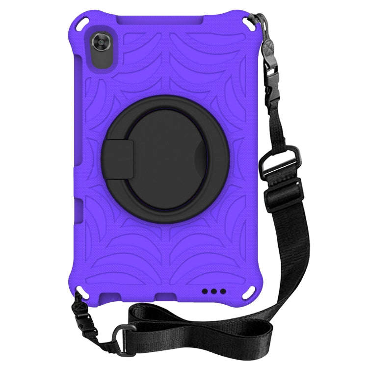 For Huawei MatePad T8 Spider King Silicone Protective Tablet Case(Purple)